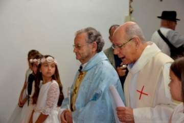 La Gavia procesiona a sus patronos en el último día de su fiesta (Foto Francisco Javier Santana)